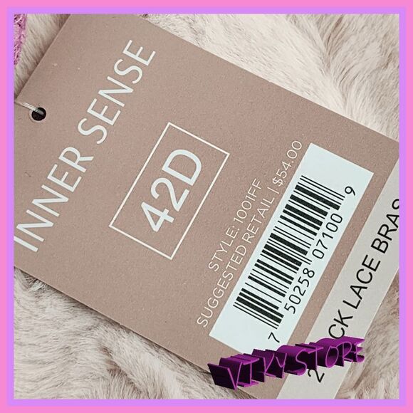 NWT {Inner Sense} Sophisticated Comfort: Pack of 2 Bras NWT - Picture 3 of 8